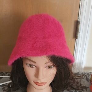 Fuzzy Pink Women's Hat